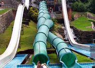 Eco - Friendly Custom Water Slides Funny Amusement Tube Slide 12m Heigth