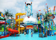 1 Year Warranty Aqua Playground Children / Adults Equipment Water Slide
