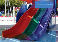 Fiberglass Spiral Water Slide , Hotle Water Playground Classic Water Slides