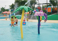 Fiberglass Water Park Sprinklers Splash Playground Different Style Equipment